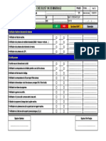 Checklist Ok Demarrage