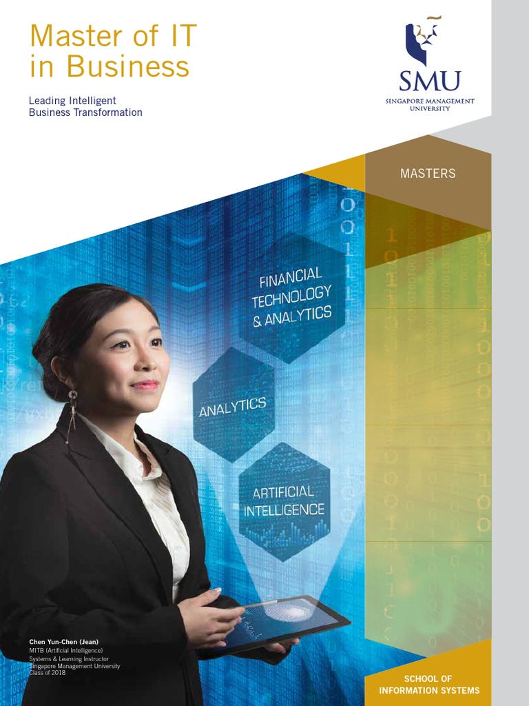 Master of IT in Business: The MITB Programme | PDF | Analytics ...
