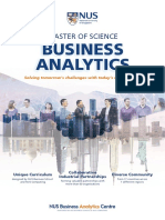 Master of Science in Business Analytics at NUS