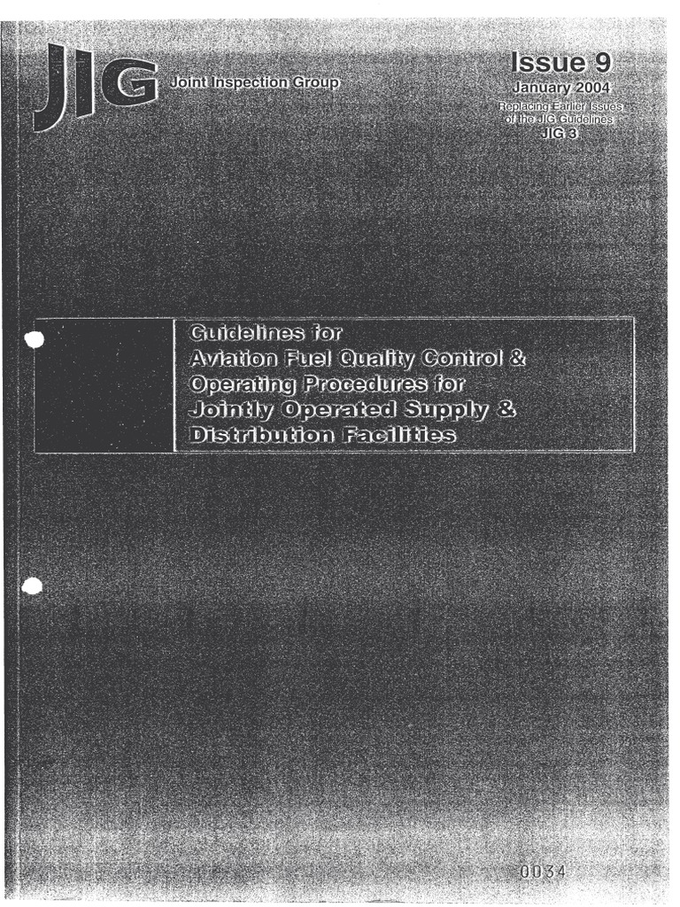 JIG 9Guidelines For Aviation Fuel Quality Control & Operation Procedures Tif PDF