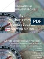Organizational Development Proses: By: Zulfadli Othman Mesnan Supa'ad Najmina MD Isa