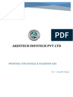 Google & Facebook Ads Proposal for Awadh Bajaj