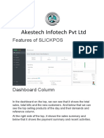 Akestech Infotech PVT LTD: Features of SLICKPOS