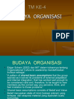 TM 4 Budaya Organisasi