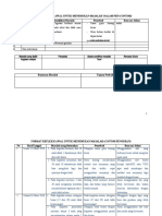 Contoh Form Refleksi - New Normal