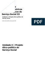 Projeto ético do Serviço Social