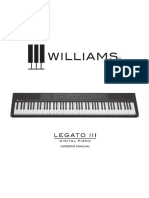 Williams Legato III Manual