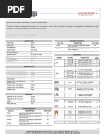 4 SQ - MM Spring Clamp Feed Through Compact Terminal Blocks: Cat. No. Description Std. Pack