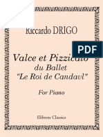 Drigo Le Roi Candaule Valse Et Pizzicato
