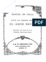 Falla, Manuel de - El Amor Brujo Suite (Piano)