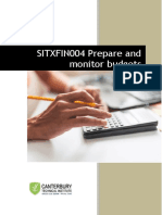 SITXFIN004 Learner Guide