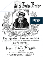 Krygell 4 Tempéraments-souvenir de Tycho Brahe Op100