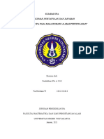 Kelompok 6 - Rangkuman Dan Jawaban Pertayaan - Perkembangan IPA Pada Masa Romawi Dan Abad Pertengahan