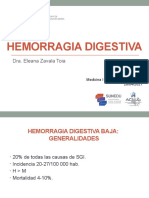 Semana 8 Sesión 4 Hemorragia Digestiva. Dra. Zavala