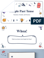 Simple Past Tense: Functions, Formula, and Practices