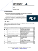 Descriptif Filiere Informatique