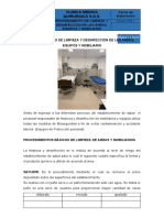 4procedimiento de Limpieza Equipos y Mobiliarios Clinica Medica Quirurgica s.o.s. (Recuperado)