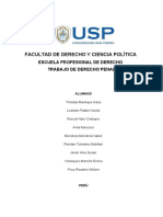 Trabajo Derecho Penal II Ofensa Contra El Pudor