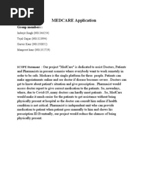 Android Project Scope
