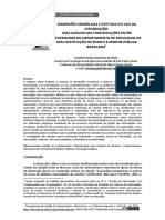 Publicação 1 - Dimensões Simbólicas e Afetivas Da Informação