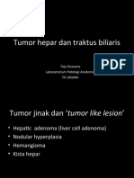 Tumor Hepar Dan Traktus Biliaris