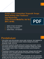 Kepribadian Perawat Analisa Jurnal (234,237,253)