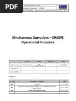 11 SIMOPs Procedure 11 | PDF | Risk | Risk Management