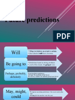 Predicting The Future With Modal Verbs
