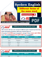 Different Forms of The Same Word 20201021091423