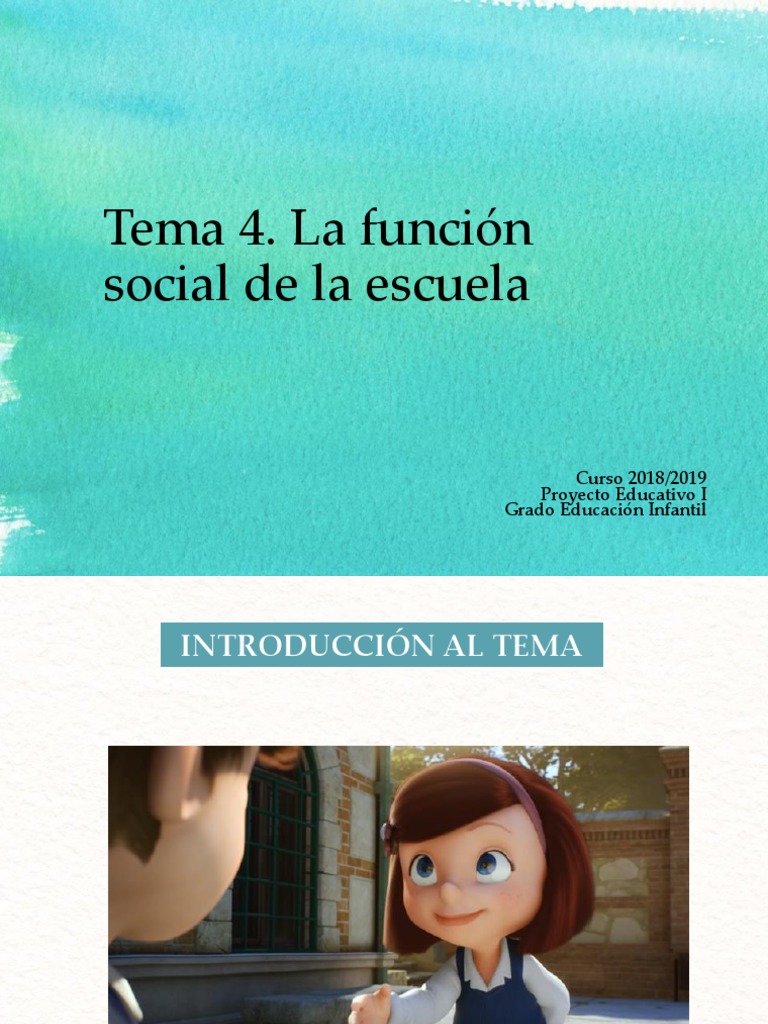 La Función Social de la Escuela | PDF | Ciudadanía | Sociedad