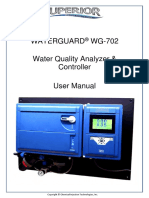 Waterguard WG-702 Water Quality Analyzer & Controller User Manual