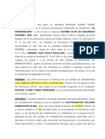 Contrato de arrendamiento de inmueble entre empresa de seguridad y propietaria