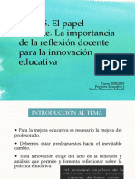 Tema 5. El Papel Del Docente