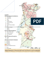 Mapa geológico Port. Continental