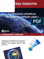 A radiação solar I -  Atmosfera 20-21