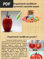 organisme modificate genetic