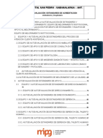 Formatos Autoevaluación Estandares de Acreditación IPS