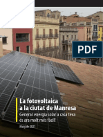 La Fotovoltaica A La Ciutat de Manresa