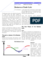 The Business or Trade Cycle