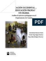 Libro Educación Occidental o Educación Propia