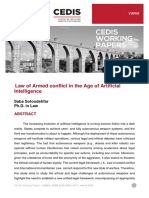 Law of Armed Conflict in The Age of AI