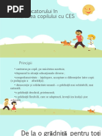 Rolul educatorului în incluziunea copilului cu CES