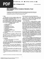 ASTM A 802 - Steel Casting, Surface Acceptance Standards, Visual ...