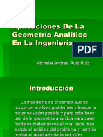 Aplicaciones de La Geometria Analitica