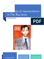 Elements of Representation in The Big Issue