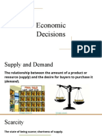 Example Economic Decisions Slides