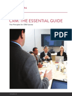 CRM: The Essential Guide: Five Principles For CRM Success