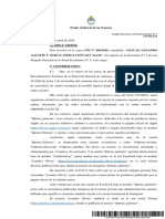 Resolución Juzgado Nacional en Lo Penal Económico #2.