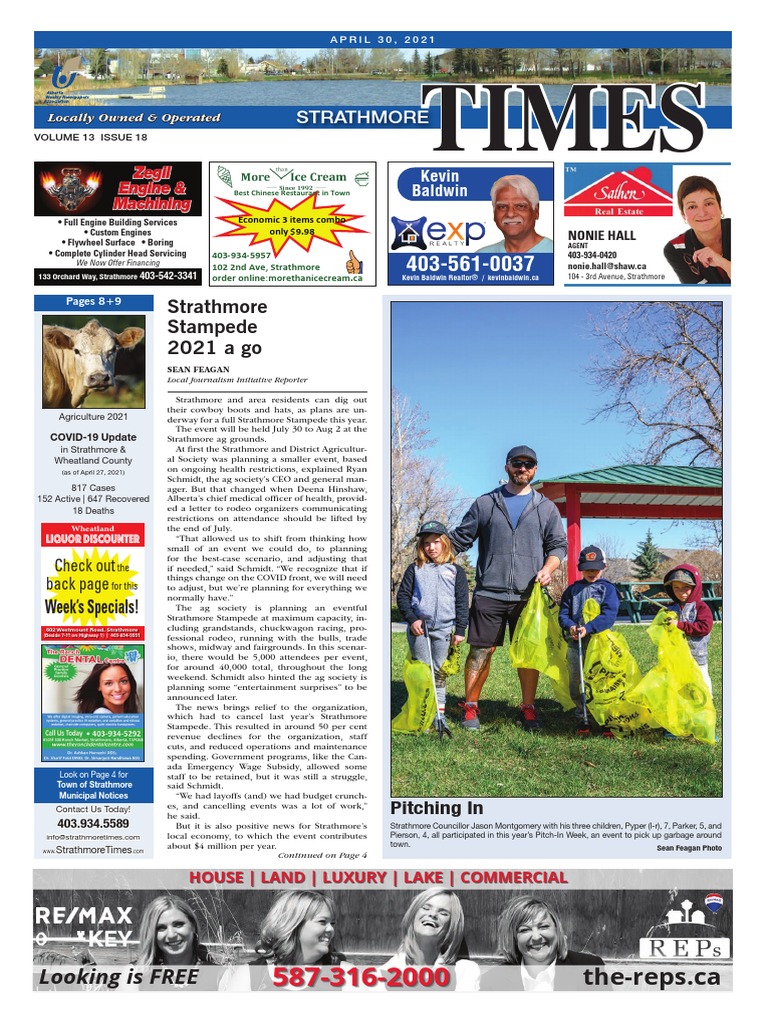 April 30, 2021 Strathmore Times | PDF | Lawn | Business