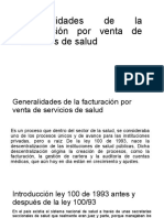 Generalidades de La Facturación Por Venta de Servicios Power Point